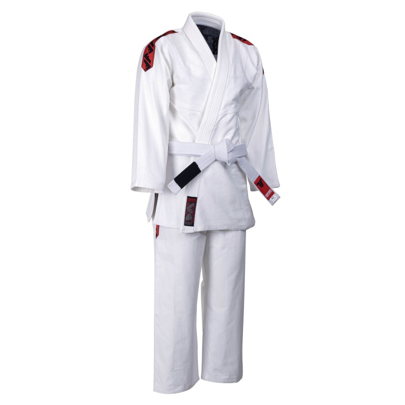 Fighter BJJ Uniform Samurai - white