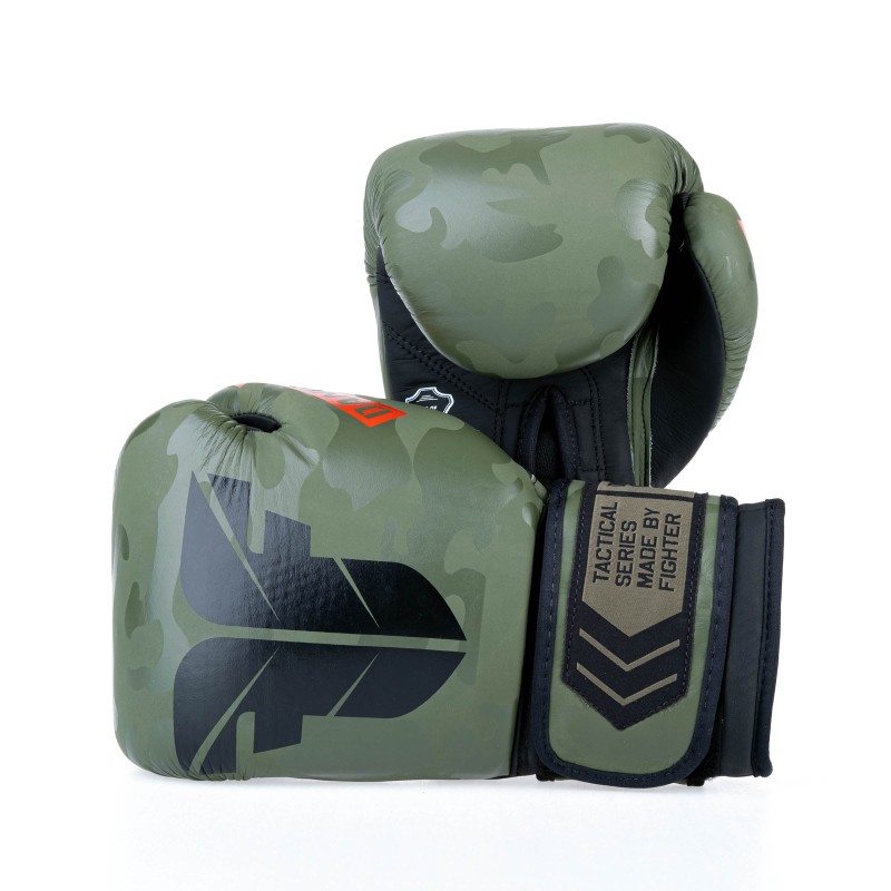 Fighter Boxing Gloves Tactical - khaki - 8