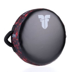 Fighter Round Shield - Life Is A Fight - red camo