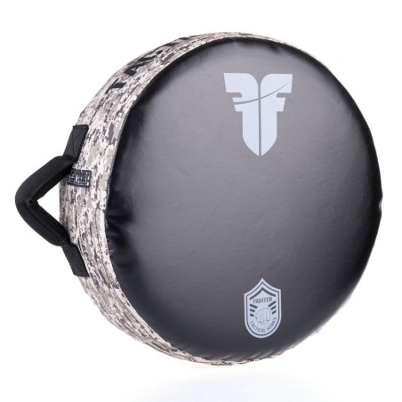 Products Fighter Round Shield - Tactical Series - Desert Camo