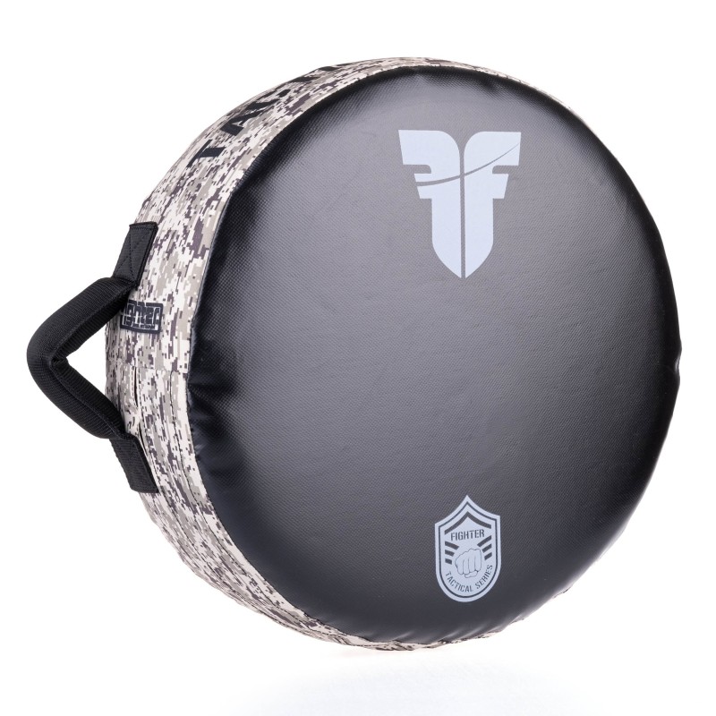 Products Fighter Round Shield - Tactical Series - Desert Camo