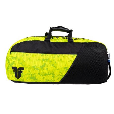 Fighter Sports Bag/Backpack - neon yellow honeycomb - M