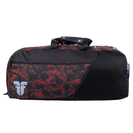 Fighter Sports Bag/Backpack - red honeycomb - M