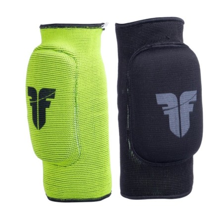 Fighter Reversible Elbow Guard - black/green - XS