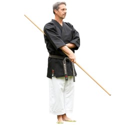 Karategi Noir Shureido pour Kobudo – Modèles TK-10 et K-10, Vêtement Sur Mesure | Artsmartiaux.fr