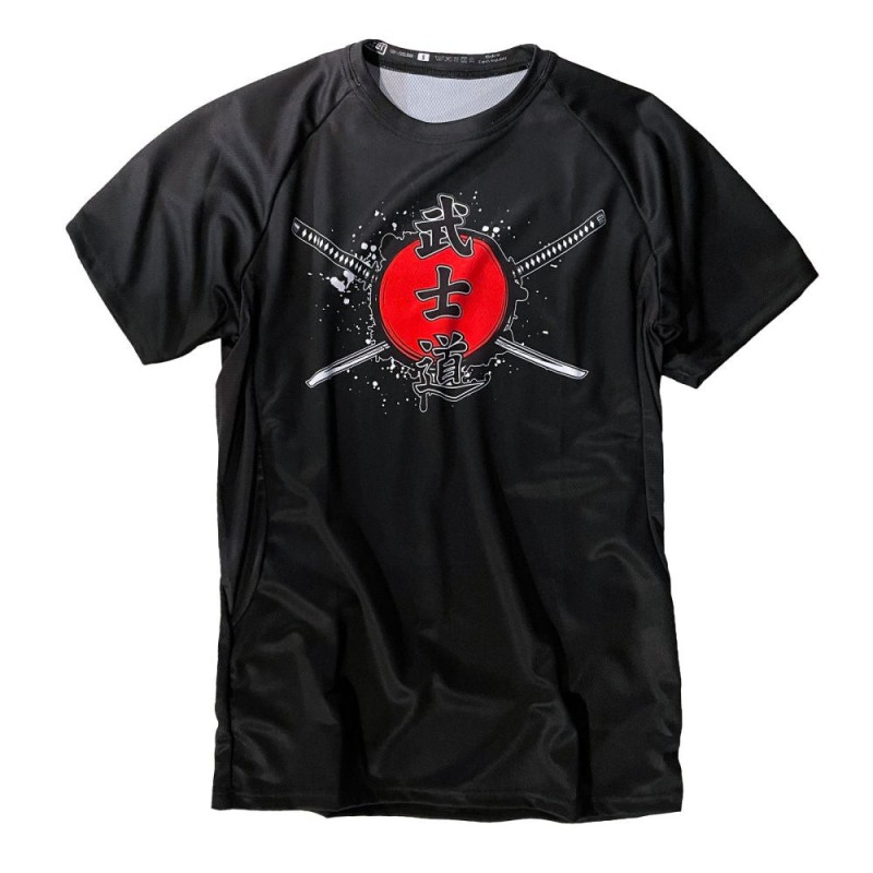 Fighter Training T-shirt Judo4Fun/Honour - black