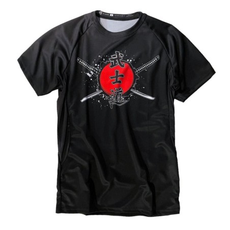 Fighter Training T-shirt Judo4Fun/Honour - black