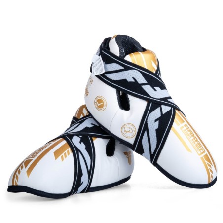 Fighter Foot Gear Quick - SGP Edition - white/gold - XS