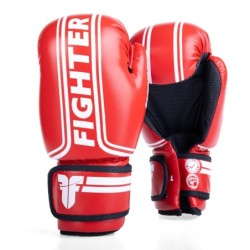 Fighter Open Gloves Stripe - SGP Edition - red - XS