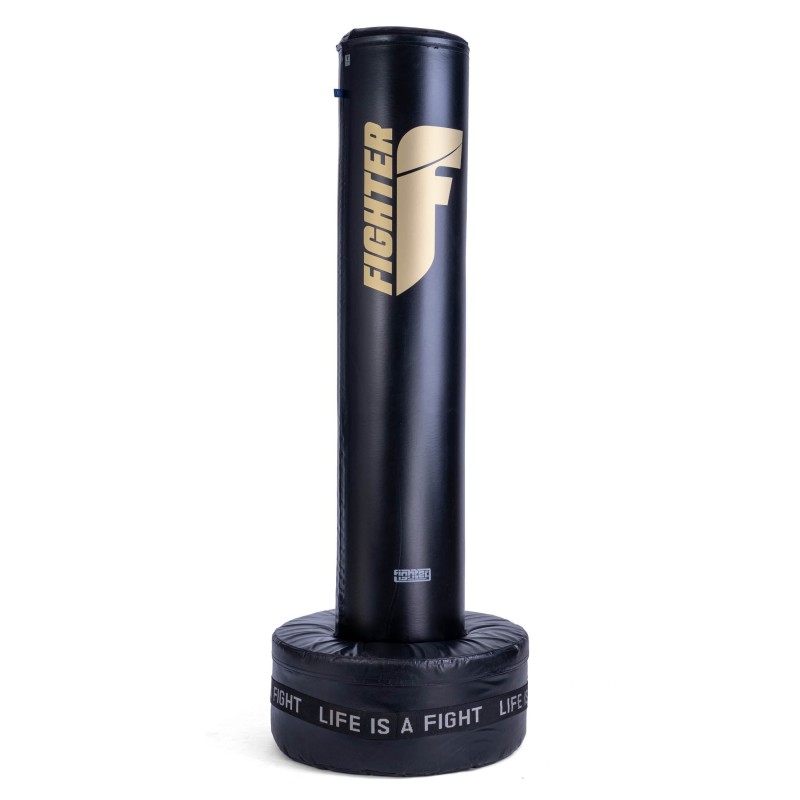 Fighter Free-Standing Boxing Bag Classic - black/gold - One Size