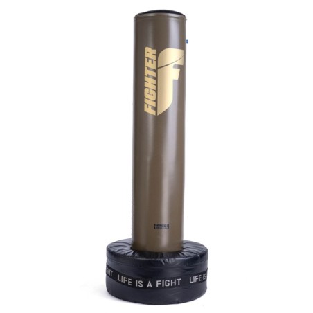 Fighter Free-Standing Boxing Bag Classic - khaki/gold - One Size