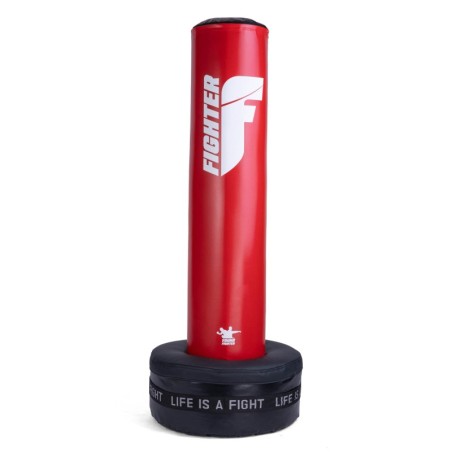 Fighter Free-Standing Boxing Bag YOUNG - red/white - Default Title