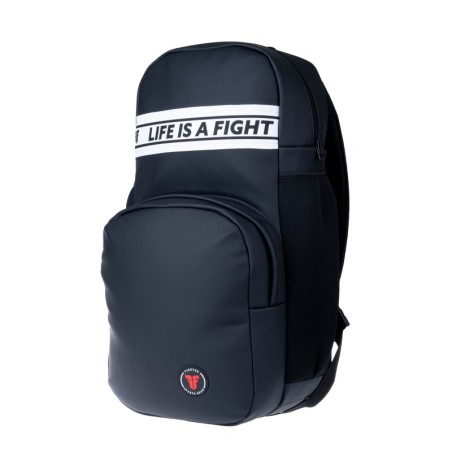 Fighter Backpack Leatherette - black - Default Title