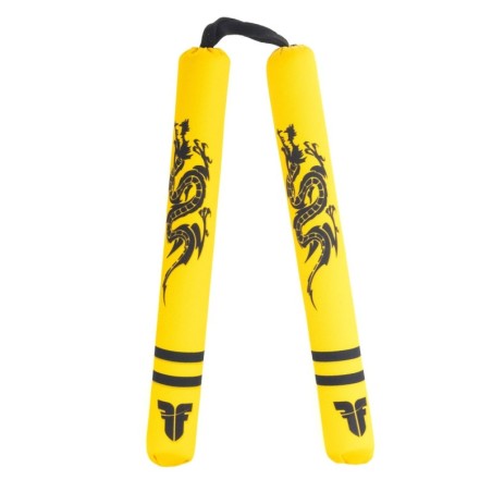 Fighter Soft Nunchaku - Dragon - yellow - Yellow