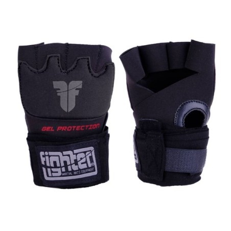 Fighter Gel Hand Wraps - black