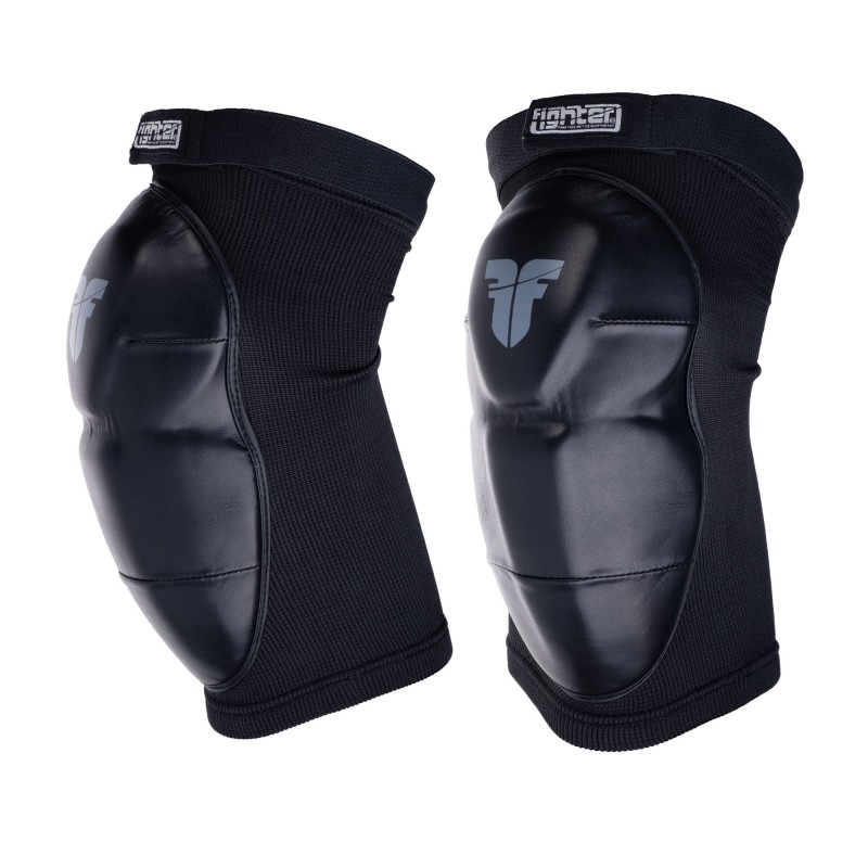 Fighter Knee/Elbow Protection for MMA Ground & Pound - black; FKG-06 - S/M