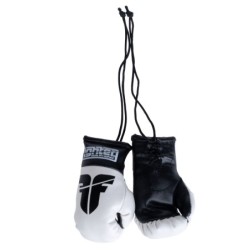 Fighter Mini Boxing Gloves - white - One size