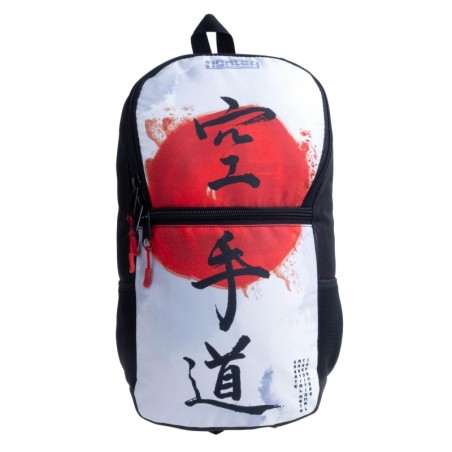 Fighter Backpack Size S  - Karate - white/red - S