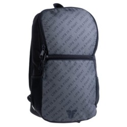 Fighter Backpack Size S - gray logo - S