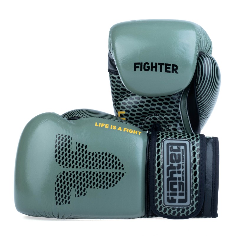 Fighter Boxing Gloves Training - khaki