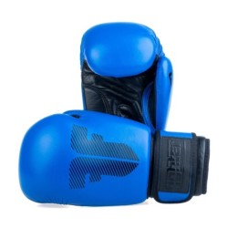 Fighter Boxing Gloves Round - blue