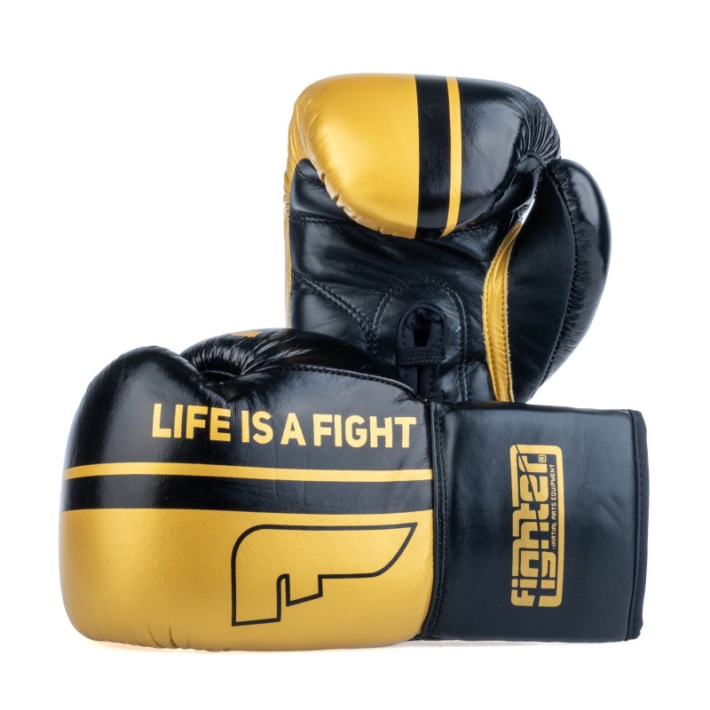 Fighter Boxing Gloves Competition - black/gold