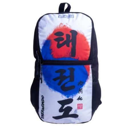 Fighter backpack Size S - Taekwon Do Taegeuk - white/logo