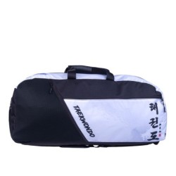 Fighter Sports Bag/Backpack - Taekwon Do - white/gray