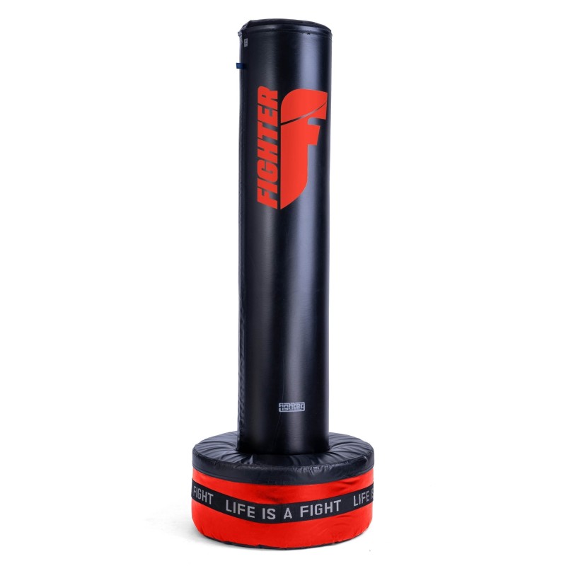 Fighter Free-Standing Boxing Bag Classic - black/red - One size