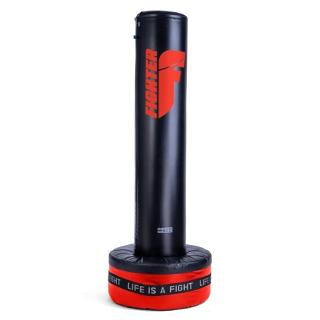 Fighter Free-Standing Boxing Bag Classic - black/red - One size