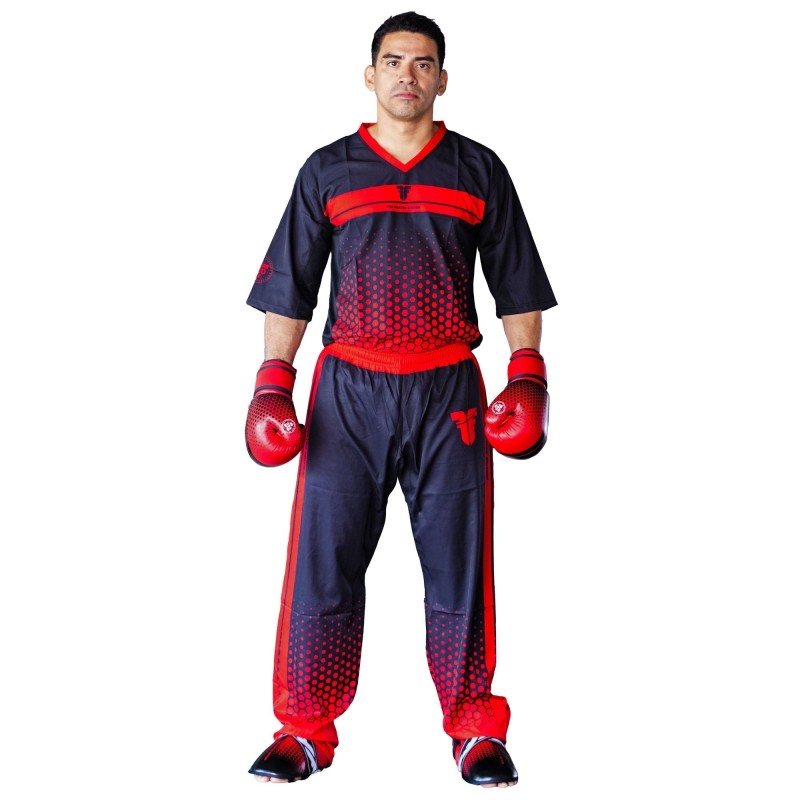 Fighter Uniform Pro Fighter Edition - red/black - XXXS / black