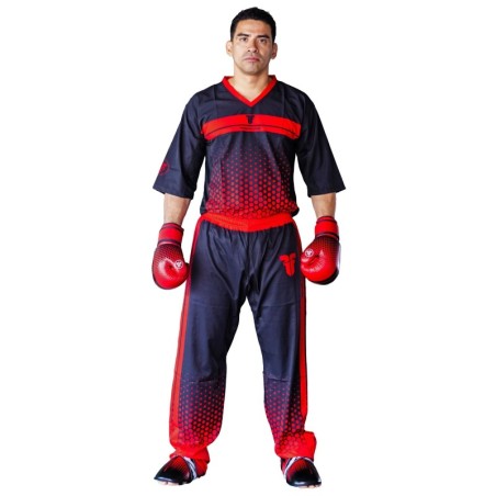 Fighter Uniform Pro Fighter Edition - red/black - XXXS / black