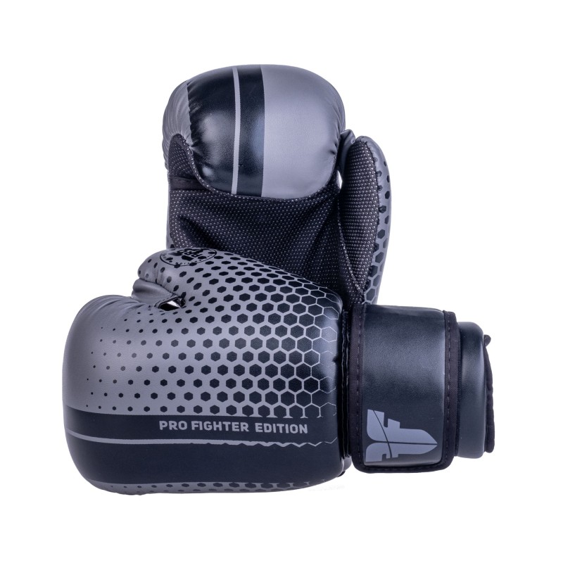 Fighter Open Gloves Pro Honeycomb - grey/black - grey / XS