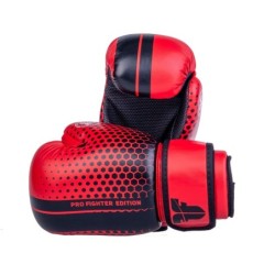 Fighter Open Gloves Pro Honeycomb - red/black - red / XS