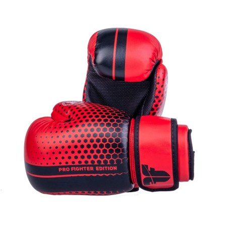 Fighter Open Gloves Pro Honeycomb - red/black - red / XS