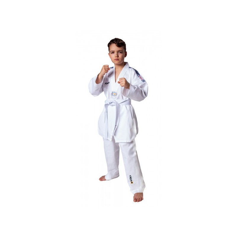 Taekwondo Dobok Blue Tiger