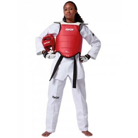 Veste-plastron Taekwondo Competition Double