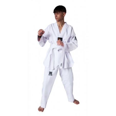 Dobok Taekwondo Premiere Plus, revers blanc