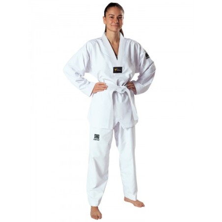 Dobok Taekwondo Premiere Plus, revers blanc