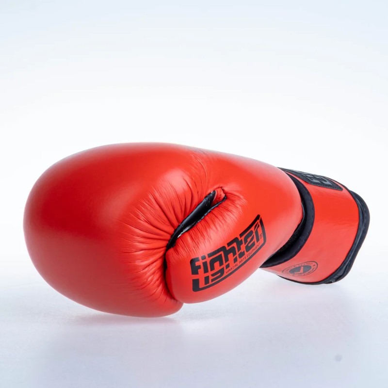 Gants de boxe Fighter Amateur - rouges, 1376-BXR