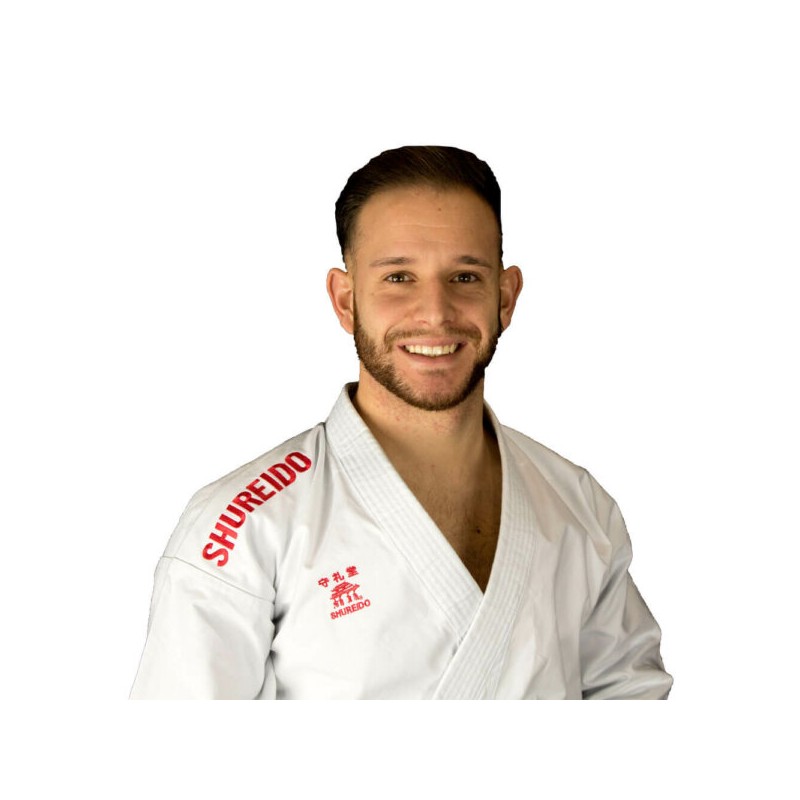 Set Shureido New Wave 3 WKF – 2 Vestes (Rouge et Bleue) + 1 Pantalon, Vêtement Sur Mesure | Artsmartiaux.fr