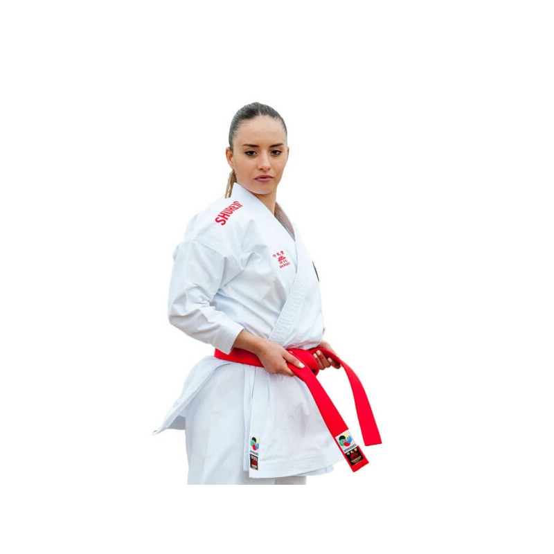 Set Shureido New Wave 3 WKF – 2 Vestes (Rouge et Bleue) + 1 Pantalon, Vêtement Sur Mesure | Artsmartiaux.fr