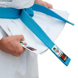Set Shureido New Wave 3 WKF – 2 Vestes (Rouge et Bleue) + 1 Pantalon, Vêtement Sur Mesure | Artsmartiaux.fr