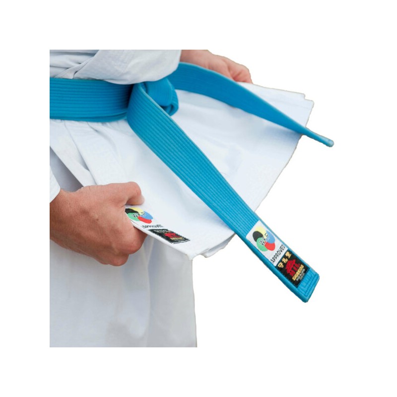 Set Shureido New Wave 3 WKF – 2 Vestes (Rouge et Bleue) + 1 Pantalon, Vêtement Sur Mesure | Artsmartiaux.fr