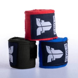 Fighter Semi-Elastic Hand Wraps - noir, FHW-3030-02