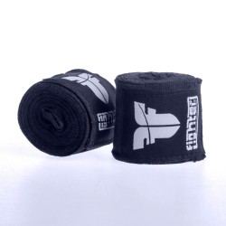 Fighter Semi-Elastic Hand Wraps - noir, FHW-3030-02