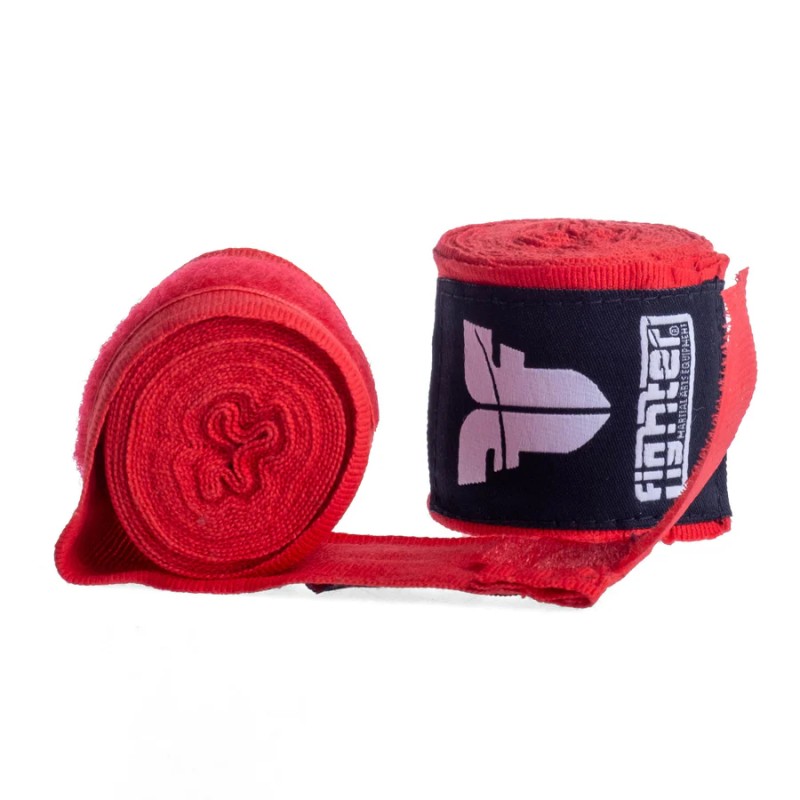 Fighter Semi-Elastic Hand Wraps - noir, FHW-3030-02
