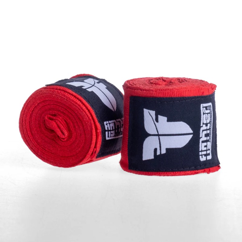Fighter Semi-Elastic Hand Wraps - noir, FHW-3030-02