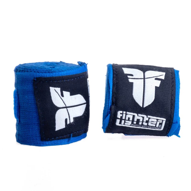 Fighter Semi-Elastic Hand Wraps - noir, FHW-3030-02