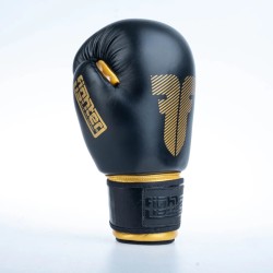 Gants de boxe ronds Fighter - bleu, 1376-RNDXB
